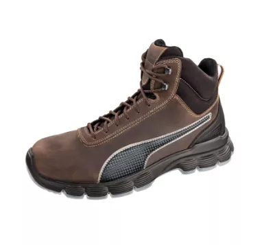 Bezpečnostná členková obuv CONDOR BROWN MID
