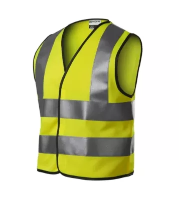 Detská bezpečnostná vesta HV BRIGHT - pohľad 2
