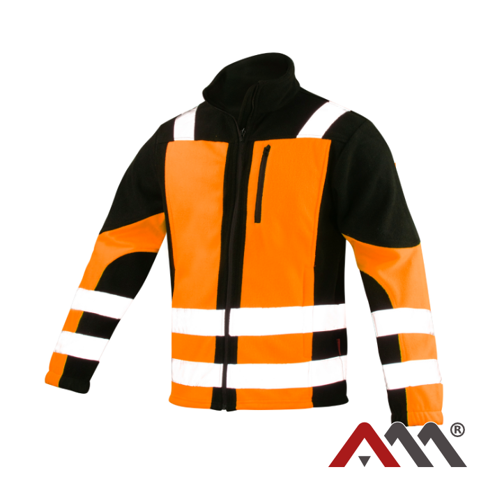Fleecová mikina Polar Classic-Vis oranžová
