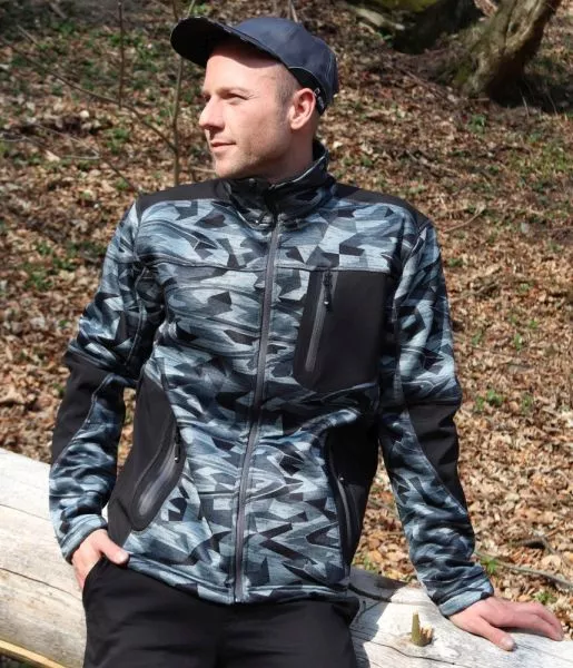 Mikina FIGHTER camo - pohľad 2