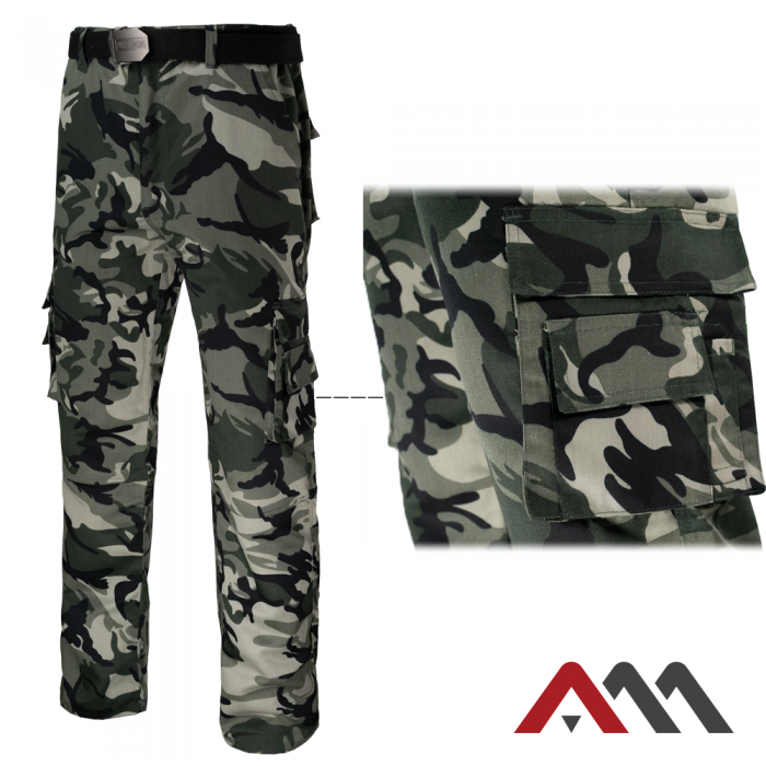 Nohavice Tramp Moro Combat - pohľad 2