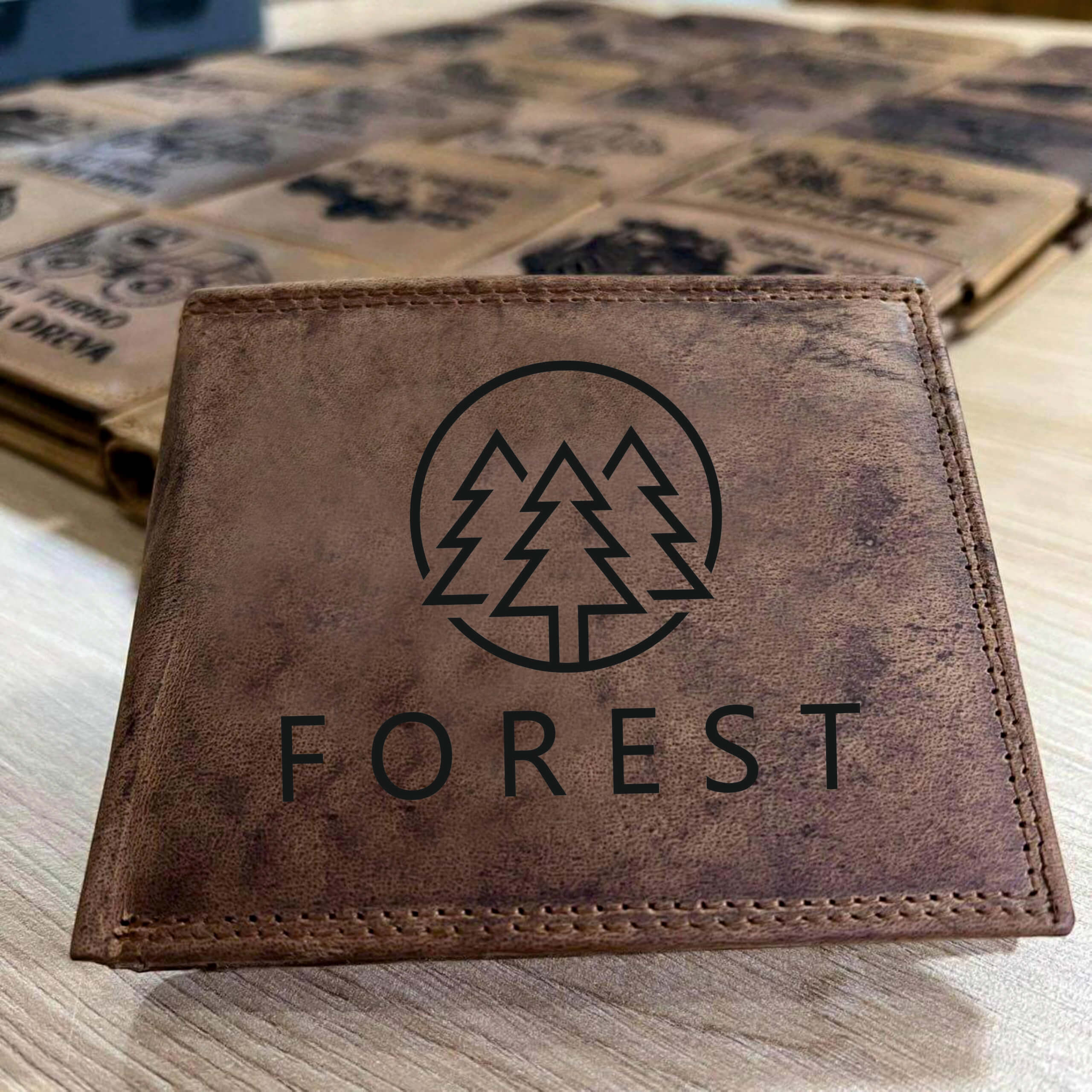 Pánska peňaženka vzor FOREST
