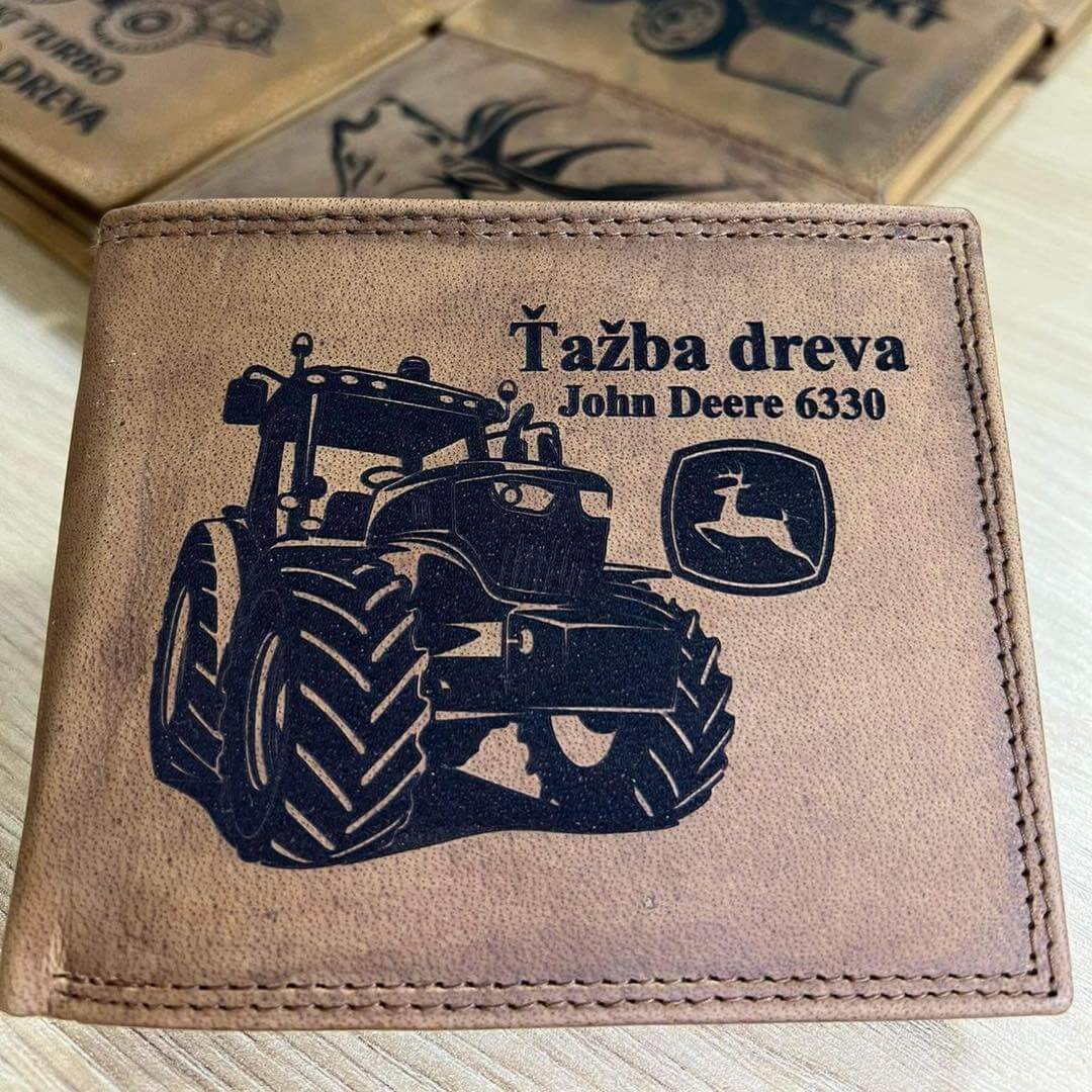 Pánska peňaženka vzor John Deere 6330