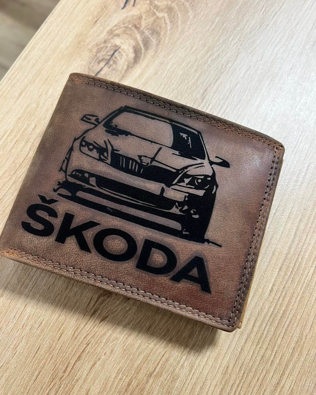 Pánska peňaženka vzor ŠKODA OCTAVIA