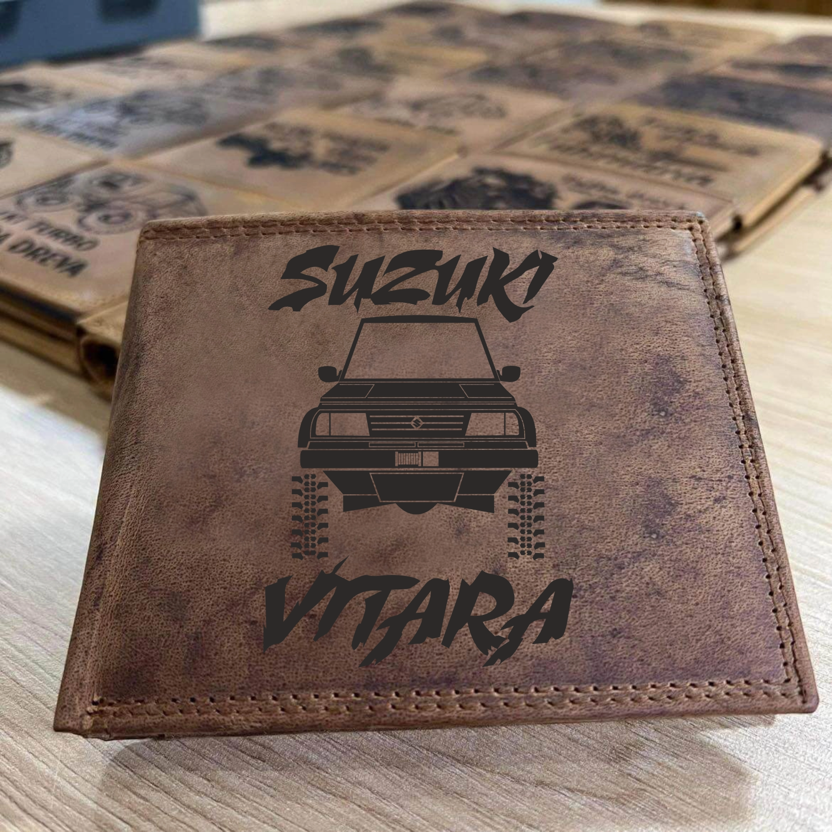 Pánska peňaženka vzor SUZUKI VITARA