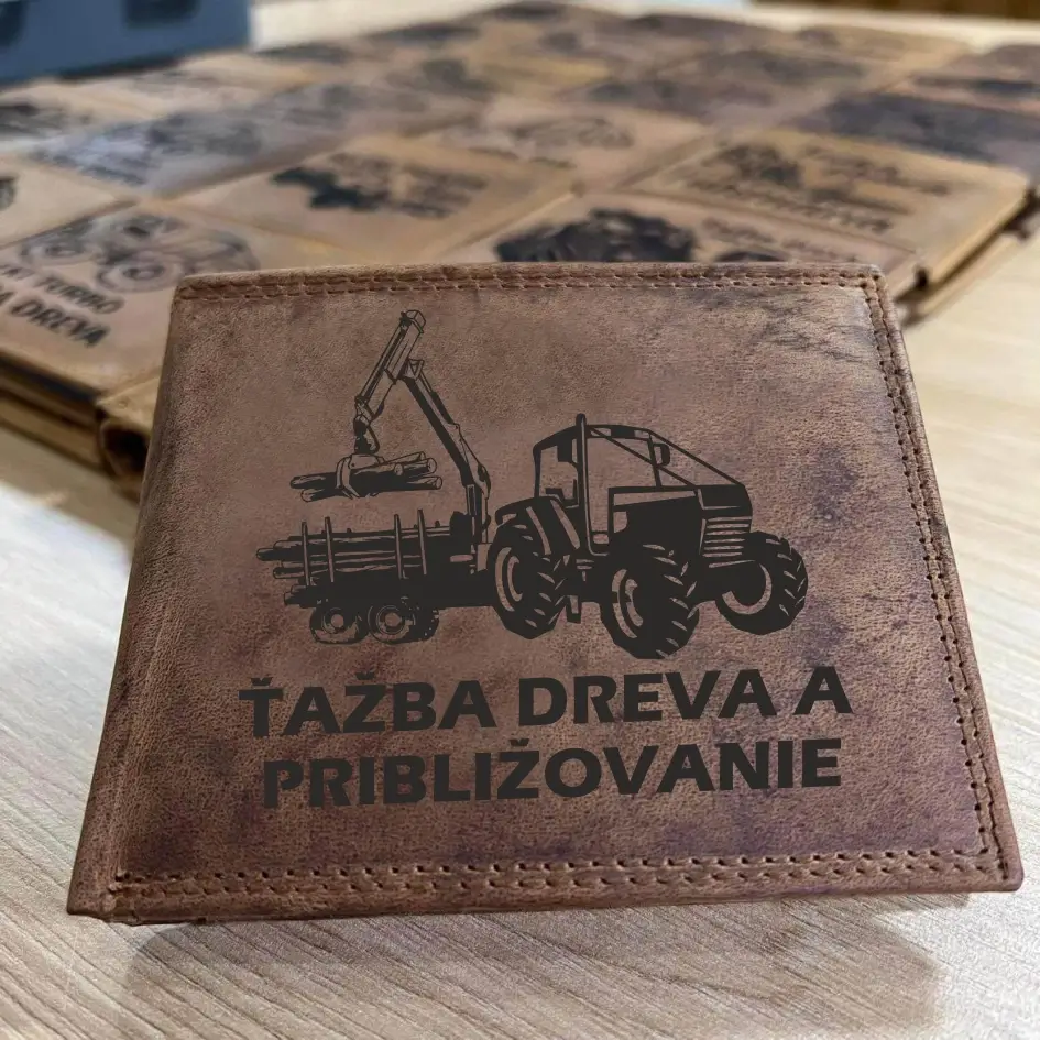 Pánska peňaženka vzor VÝVOZKÁR