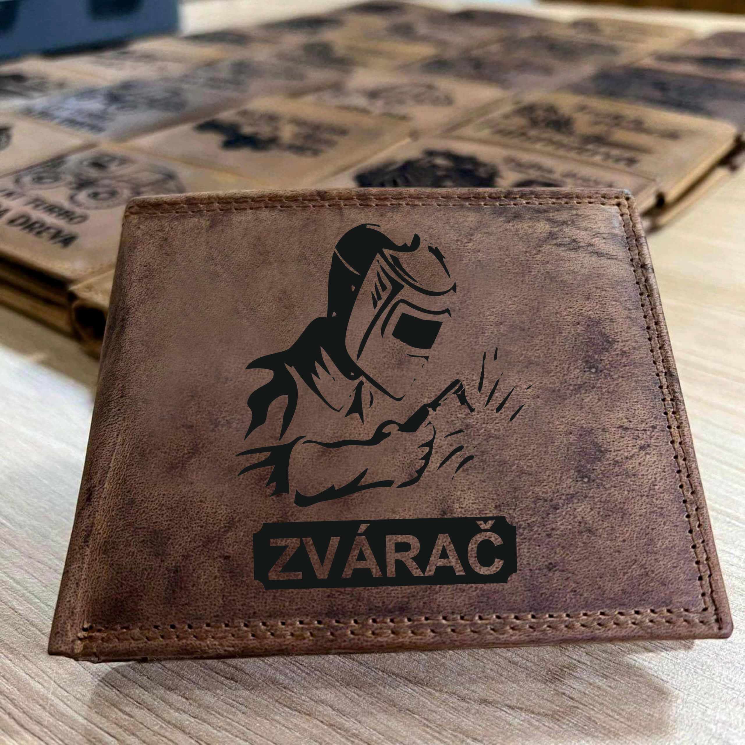 Pánska peňaženka vzor ZVARAČ