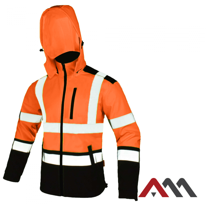 SOFTREF Orange Softshellová bunda kategórie I