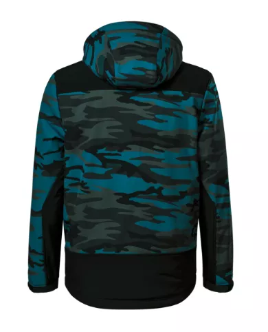 Zimná softshellová bunda VERTEX CAMO - pohľad 3
